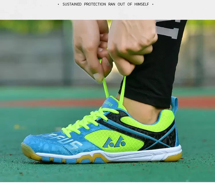 Men Women Non-slip Breathable Table Tennis Shoes Outdoor