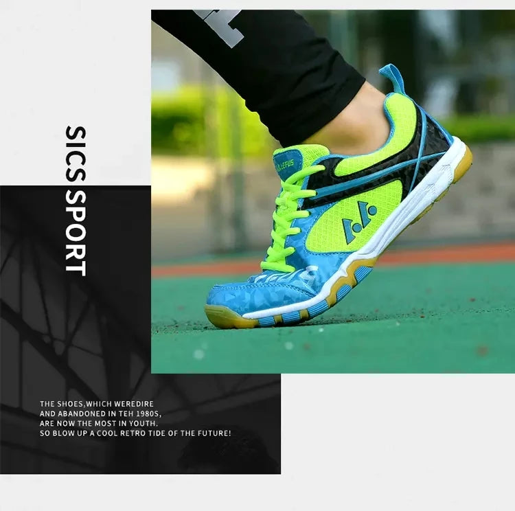 Men Women Non-slip Breathable Table Tennis Shoes Outdoor