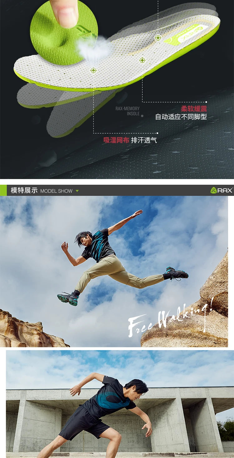 RAX Running Shoes Men&Women Outdoor Sport Shoes Breathable
