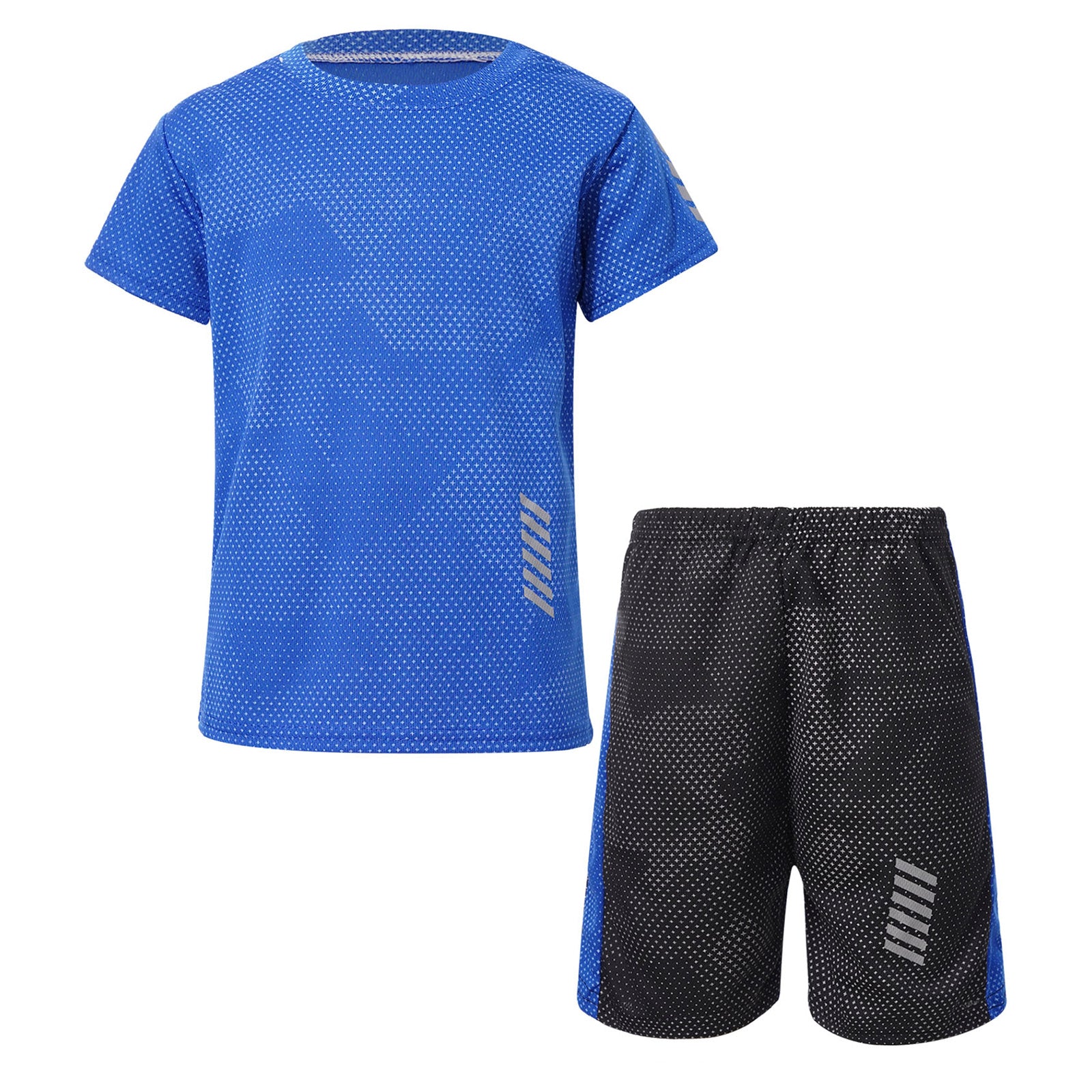 Kids Boys Quickly Dry Breathable Sports Sets Short