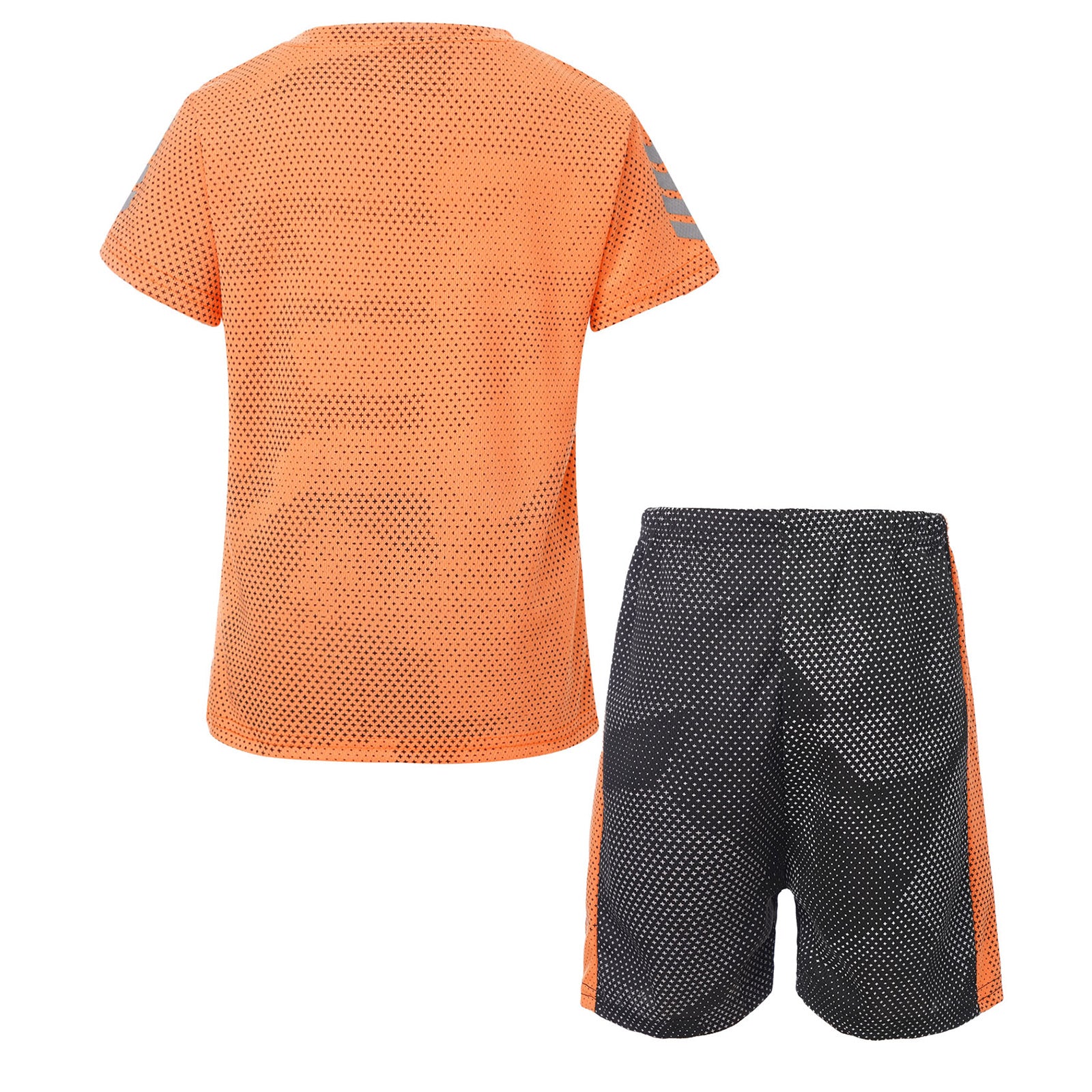 Kids Boys Quickly Dry Breathable Sports Sets Short