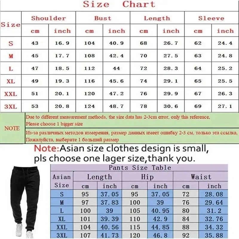Korea Men Jacket Tracksuit Casual Sports Suit Men's