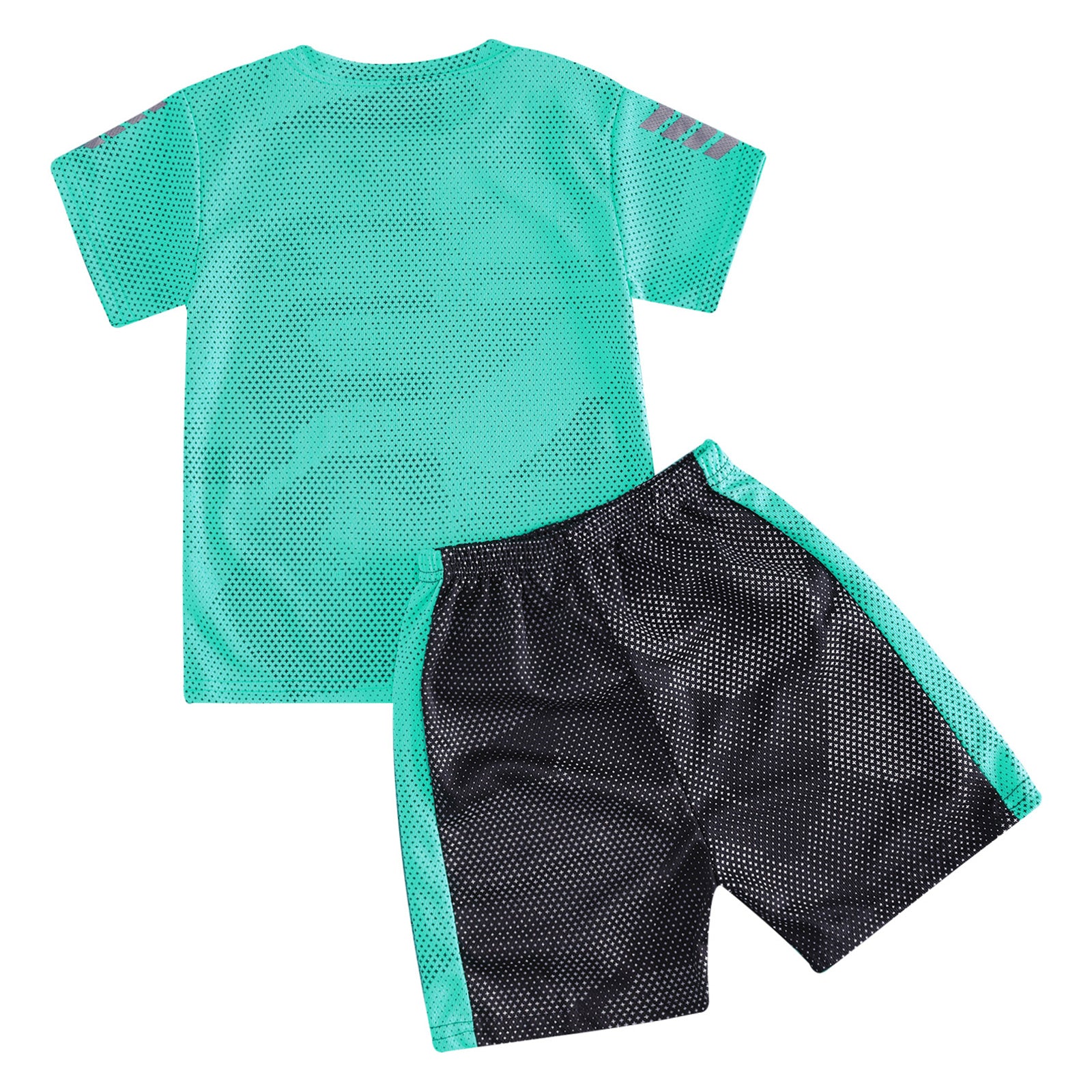 Kids Boys Quickly Dry Breathable Sports Sets Short