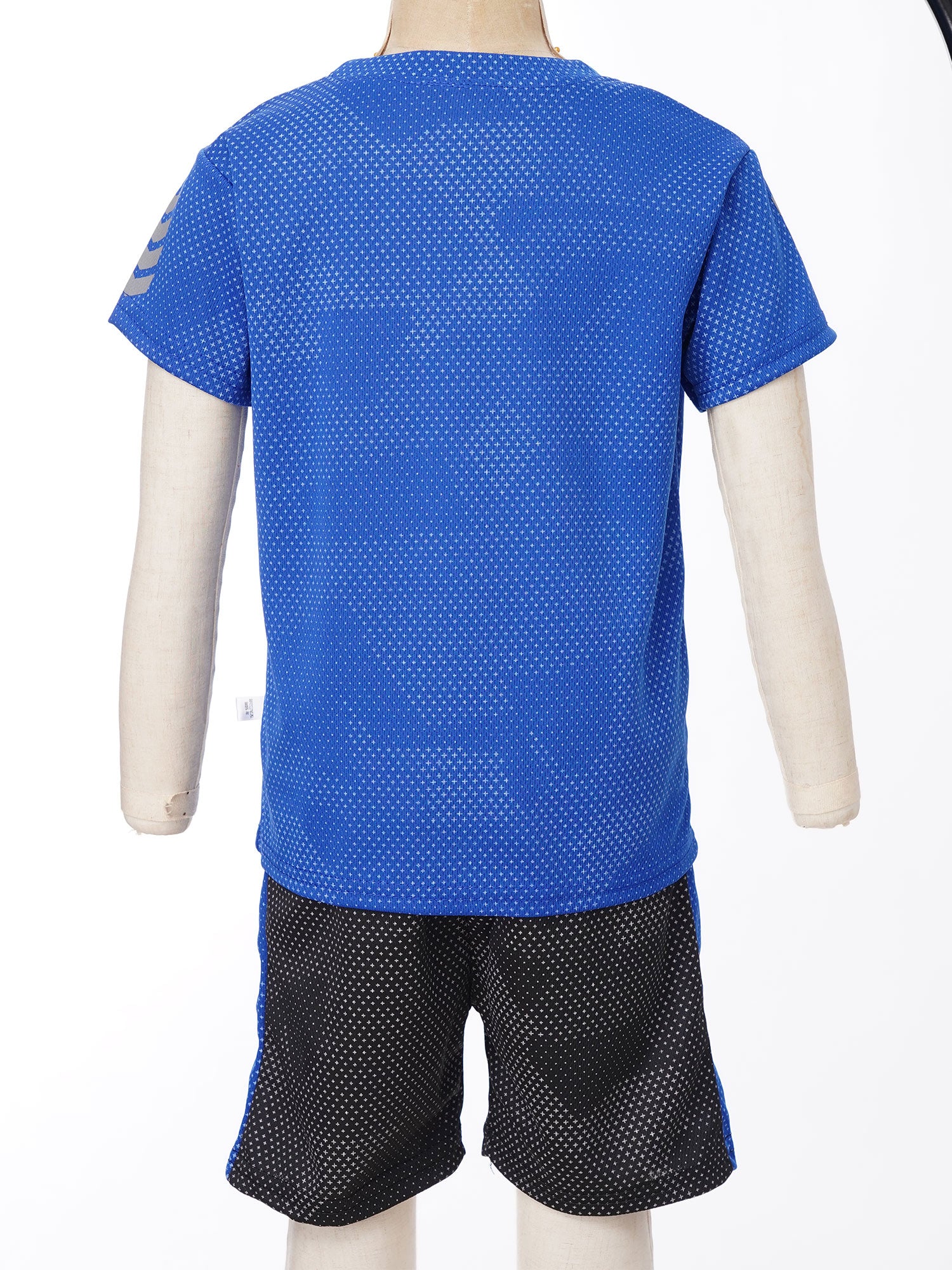 Kids Boys Quickly Dry Breathable Sports Sets Short
