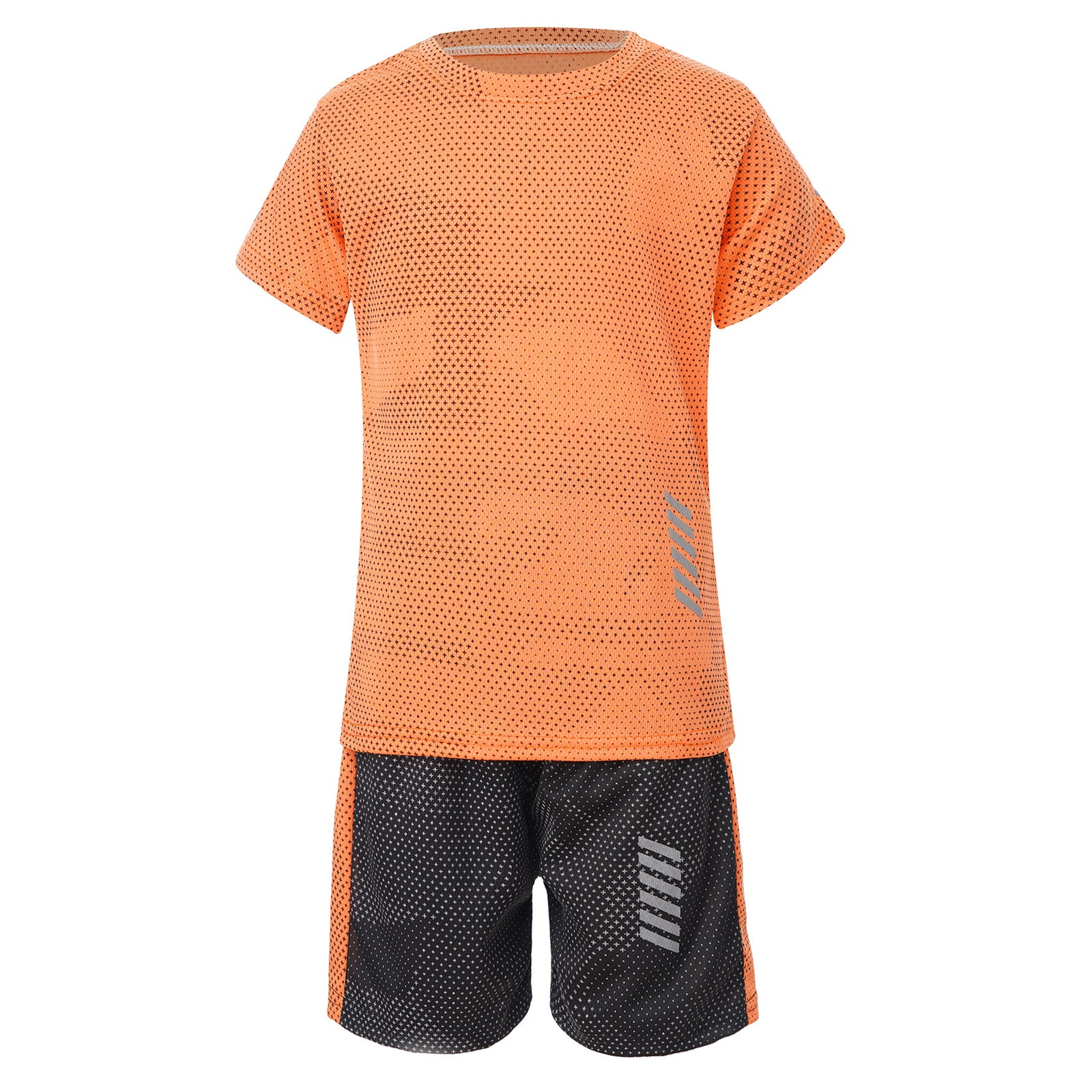 Kids Boys Quickly Dry Breathable Sports Sets Short