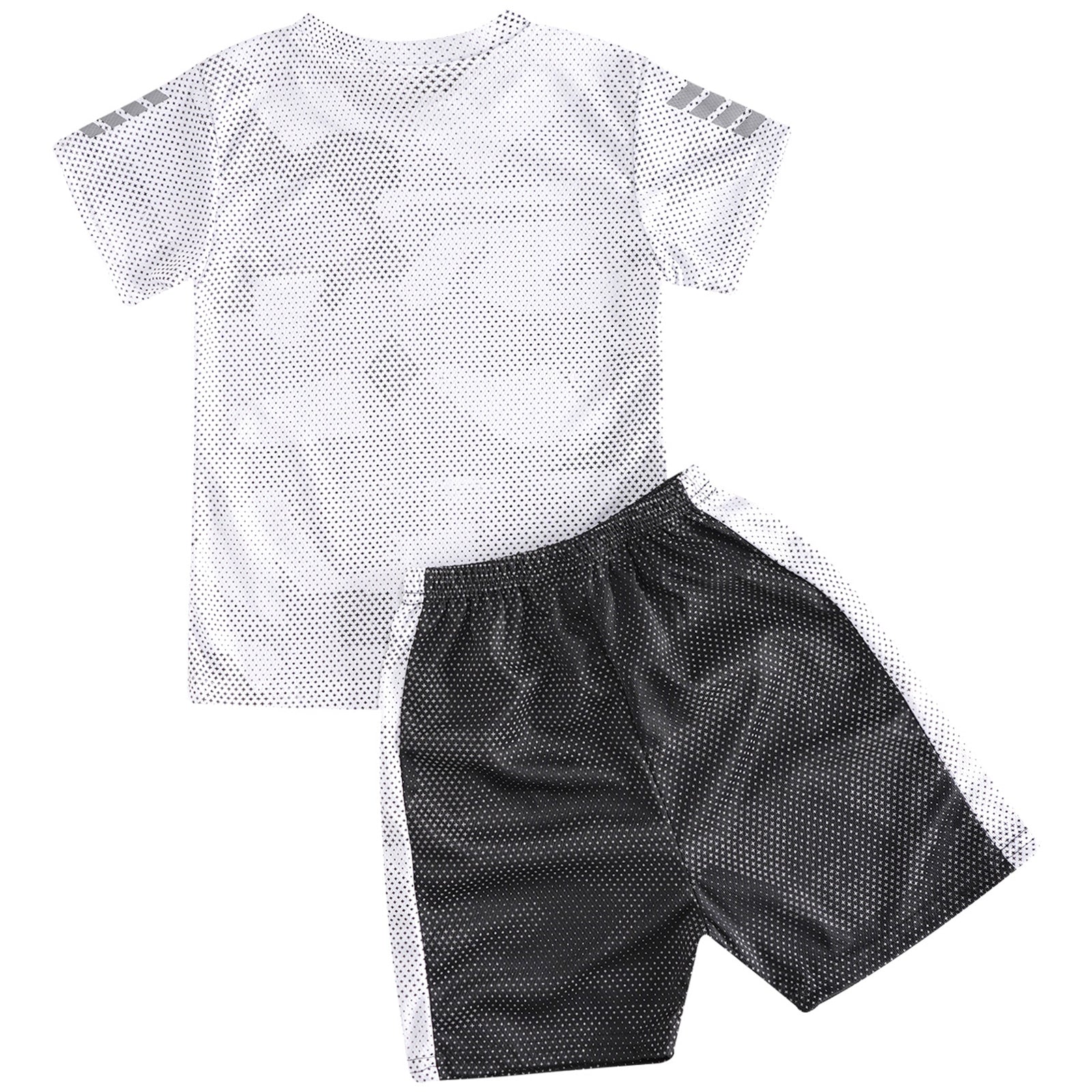 Kids Boys Quickly Dry Breathable Sports Sets Short