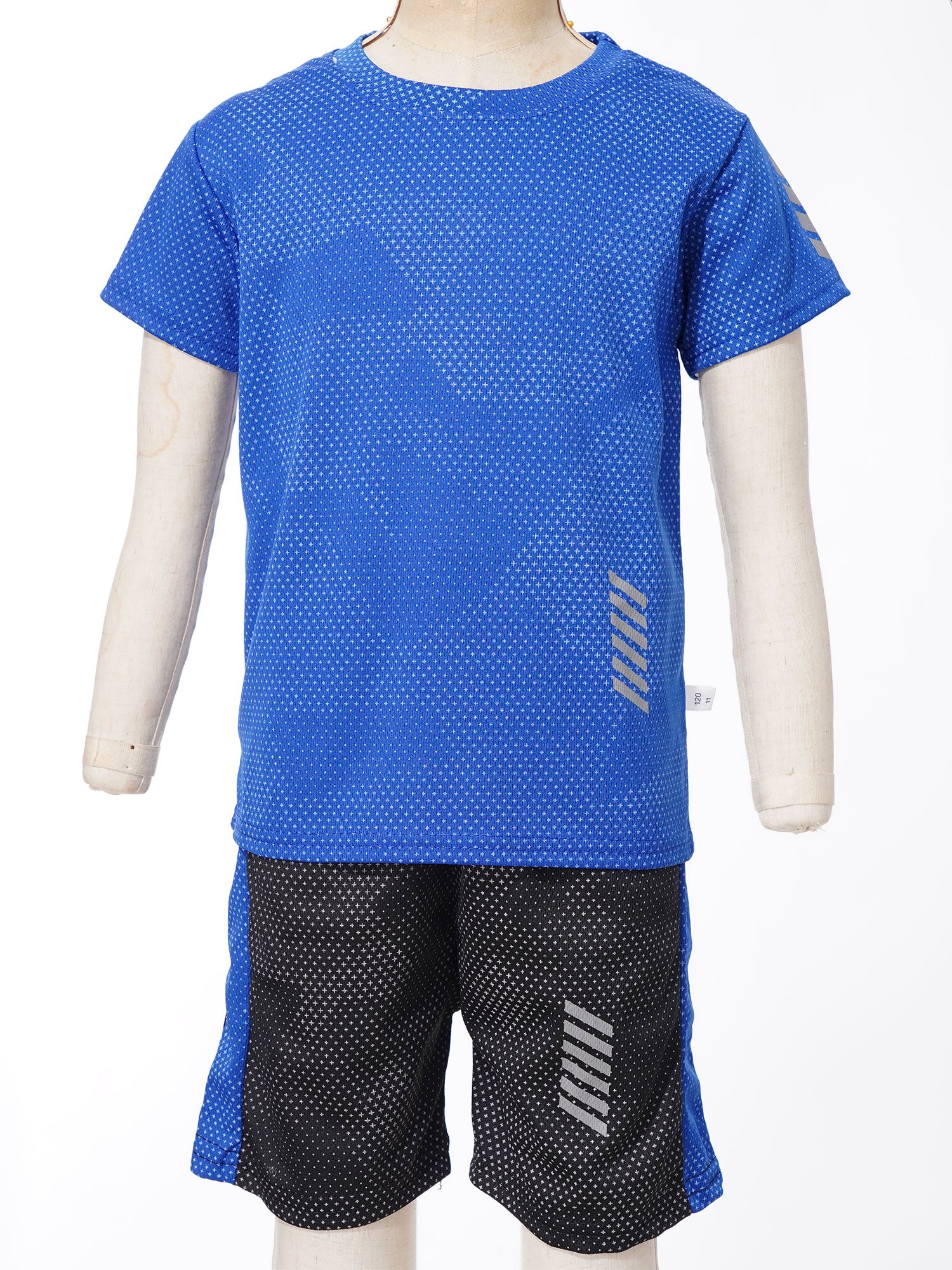 Kids Boys Quickly Dry Breathable Sports Sets Short