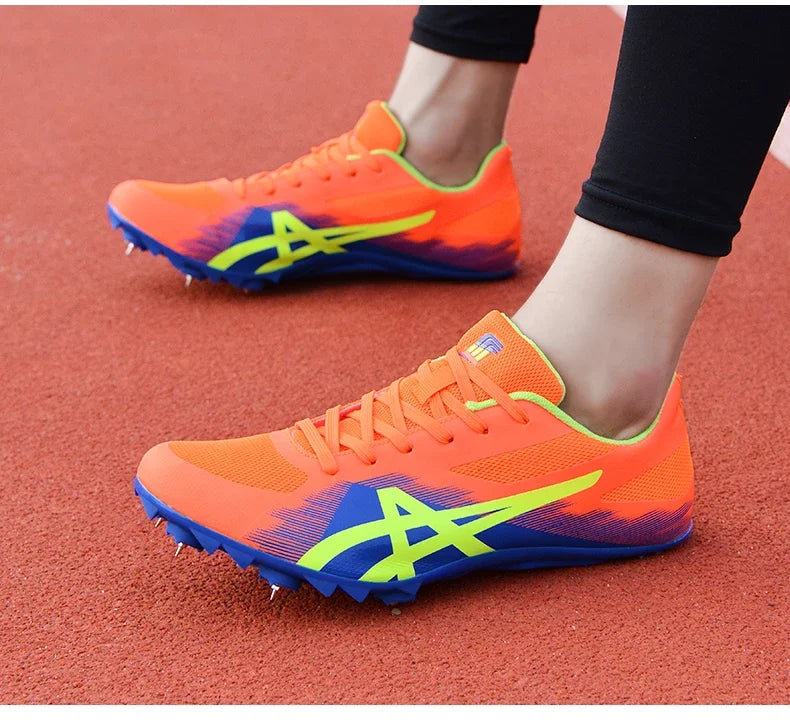 Man Professional Track Spike Shoes Track Field Sport