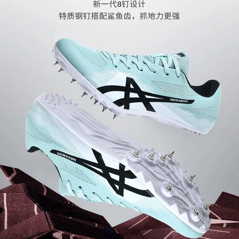 Man Professional Track Spike Shoes Track Field Sport