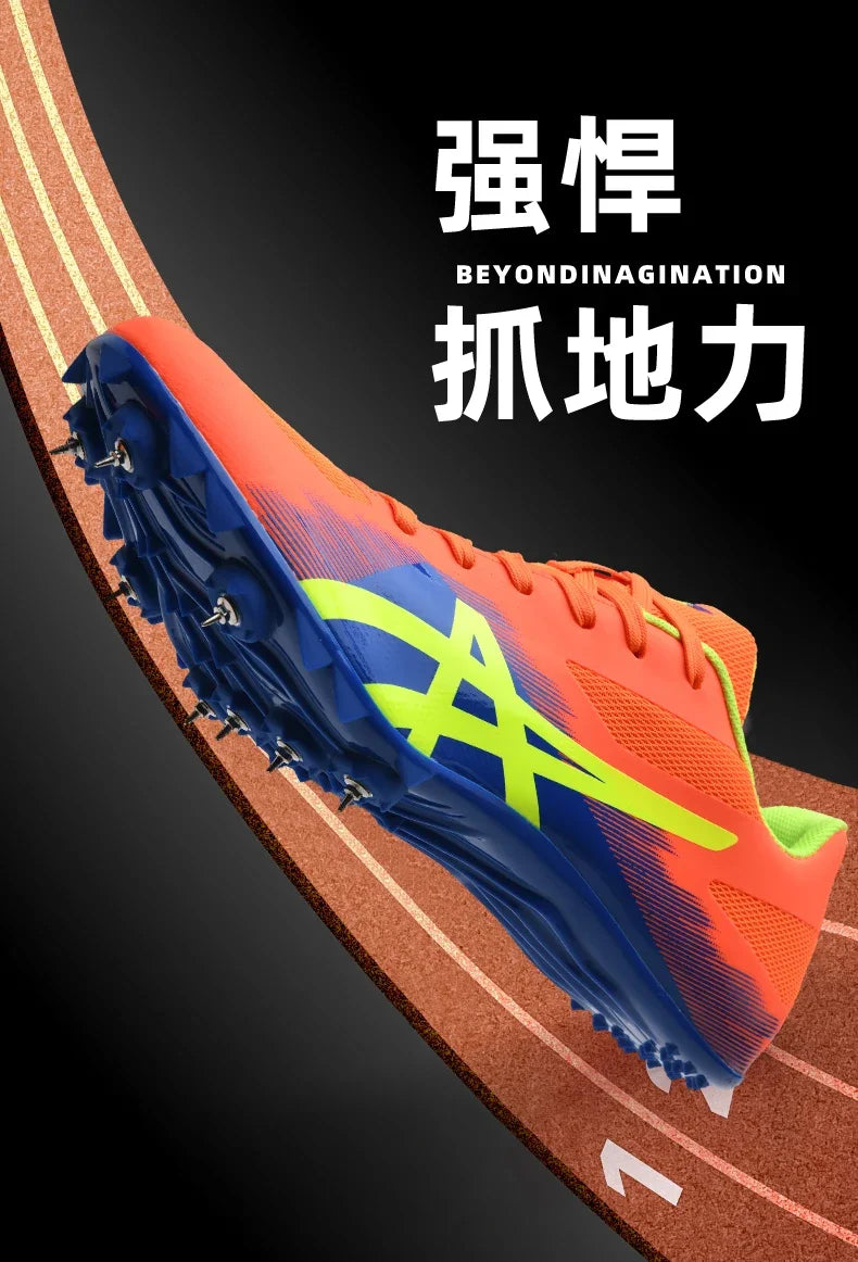 Man Professional Track Spike Shoes Track Field Sport