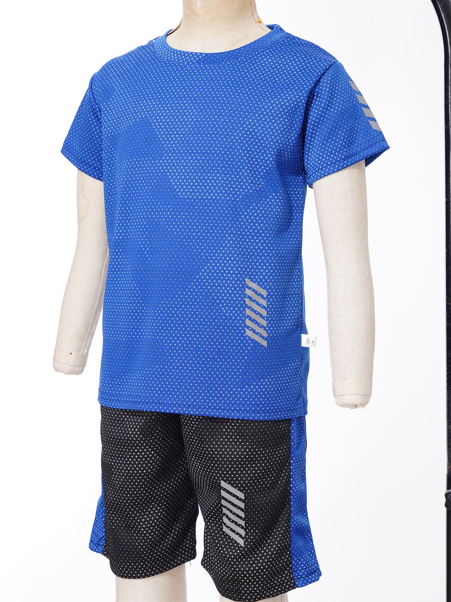 Kids Boys Quickly Dry Breathable Sports Sets Short