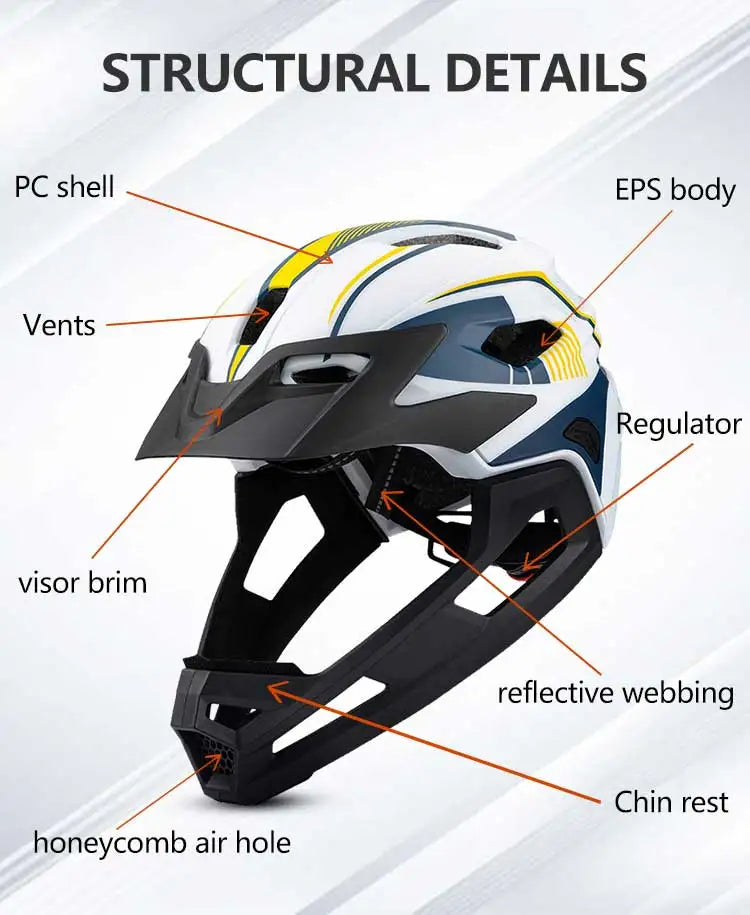 Eastinear High Quality Lightweight Children's Bicycle Helmet Full