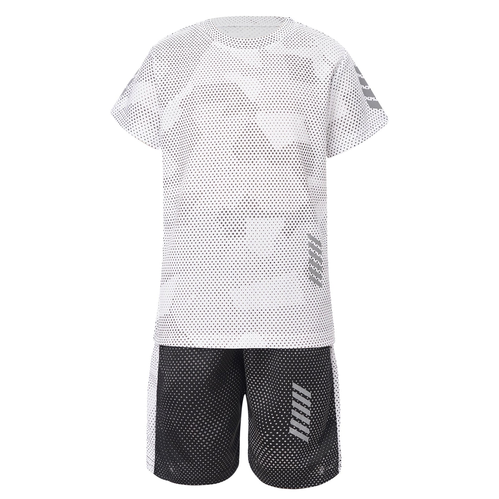 Kids Boys Quickly Dry Breathable Sports Sets Short