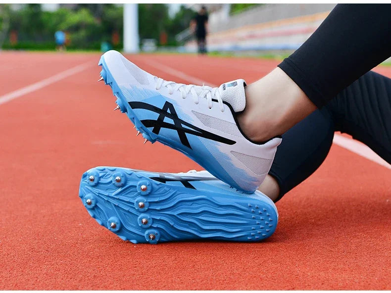 Man Professional Track Spike Shoes Track Field Sport