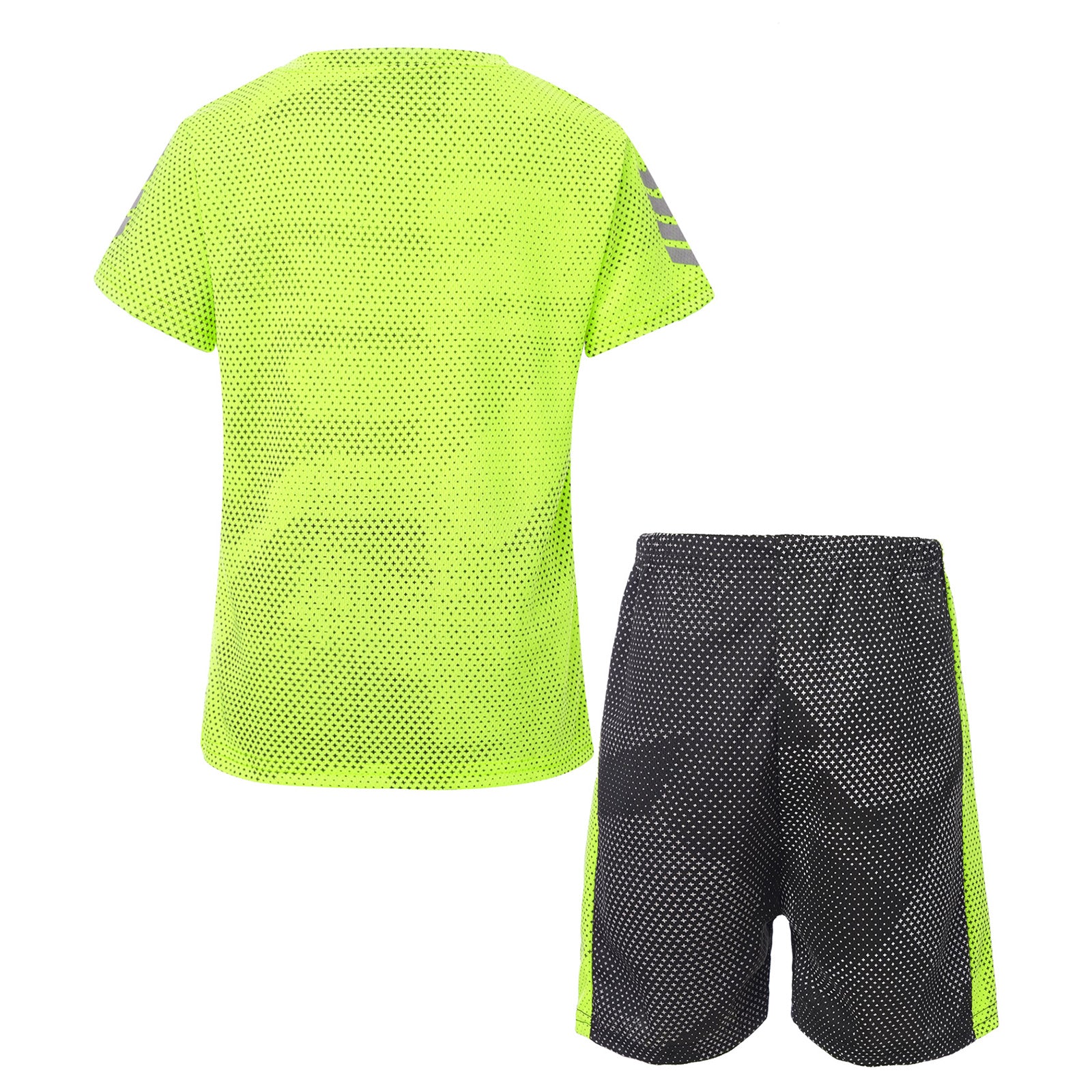 Kids Boys Quickly Dry Breathable Sports Sets Short