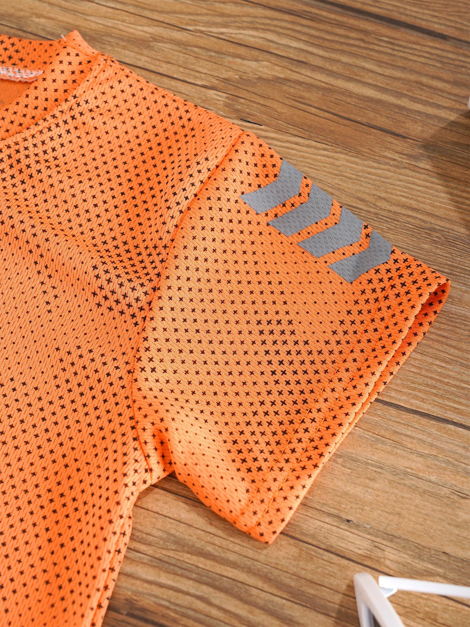 Kids Boys Quickly Dry Breathable Sports Sets Short