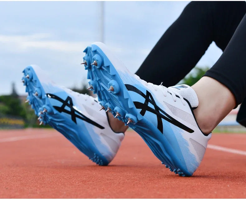 Man Professional Track Spike Shoes Track Field Sport