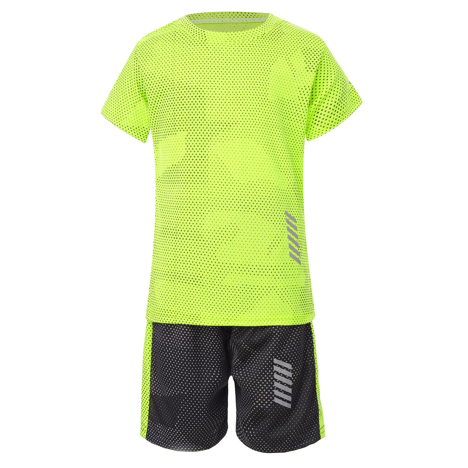 Kids Boys Quickly Dry Breathable Sports Sets Short