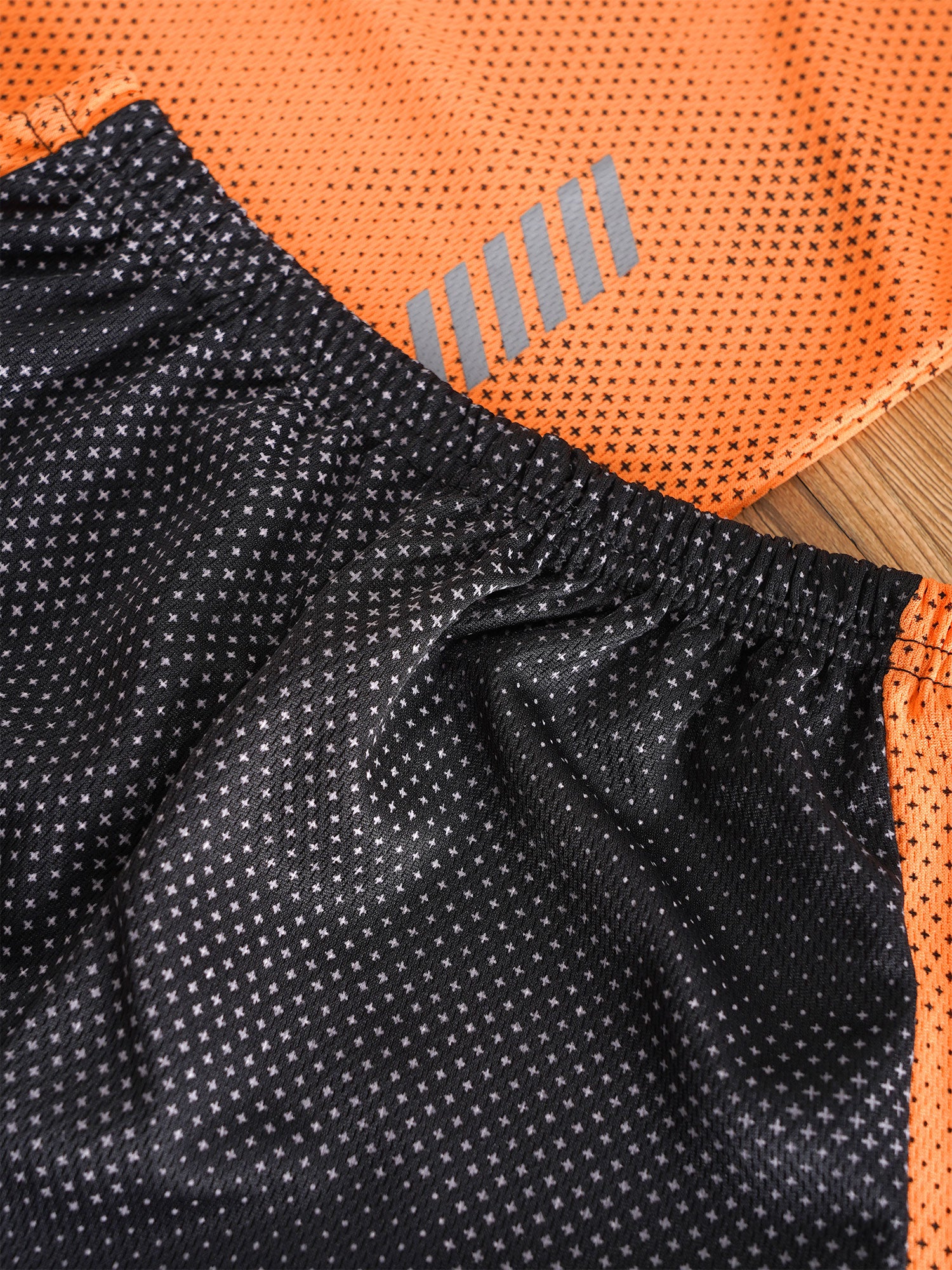 Kids Boys Quickly Dry Breathable Sports Sets Short