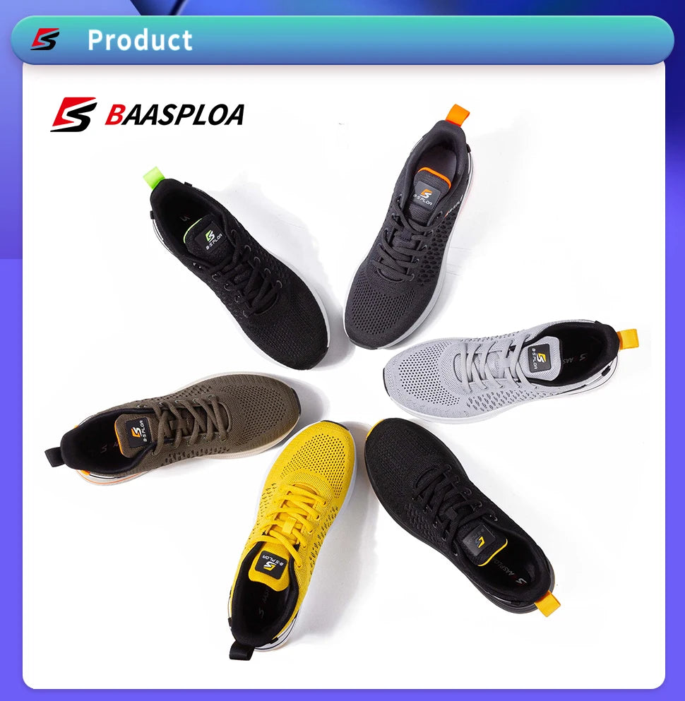 Baasploa Lightweight Running Shoes Men 2022 Men's Designer