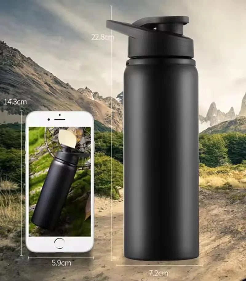 600ml Stainless Steel Bike Water Bottle