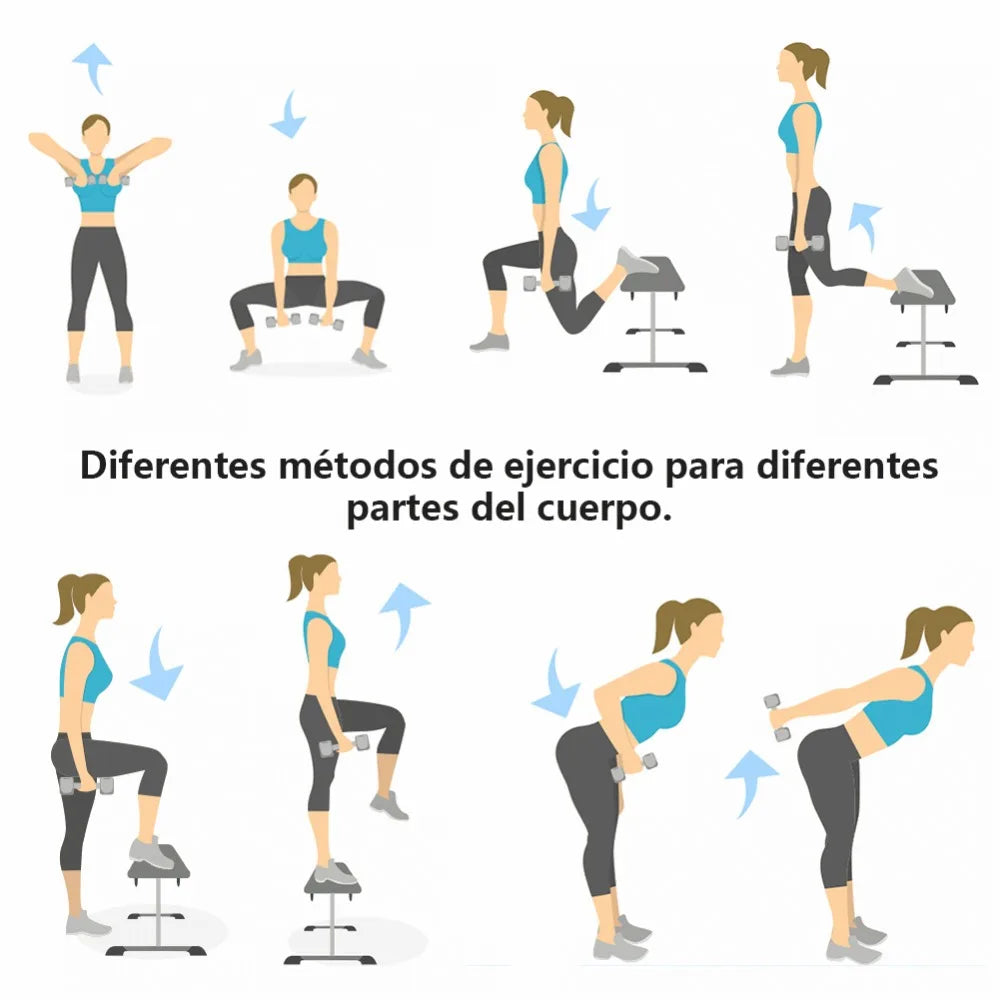 2kg 2.5kg 3kg Fitness Dumbbell Set Non-Slip Dumbbells