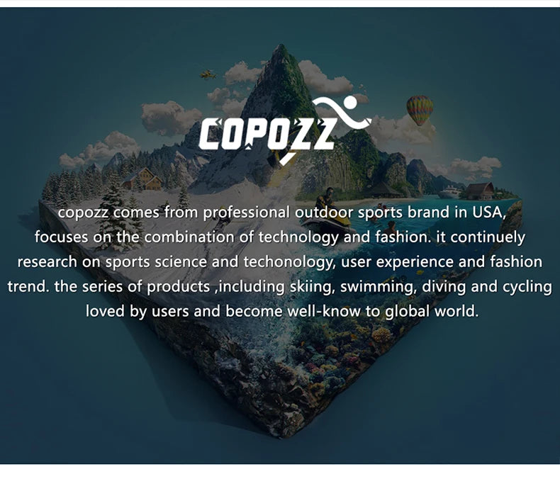 COPOZZ New Ski helmet Cartoons Half-covered Anti-impact Safety