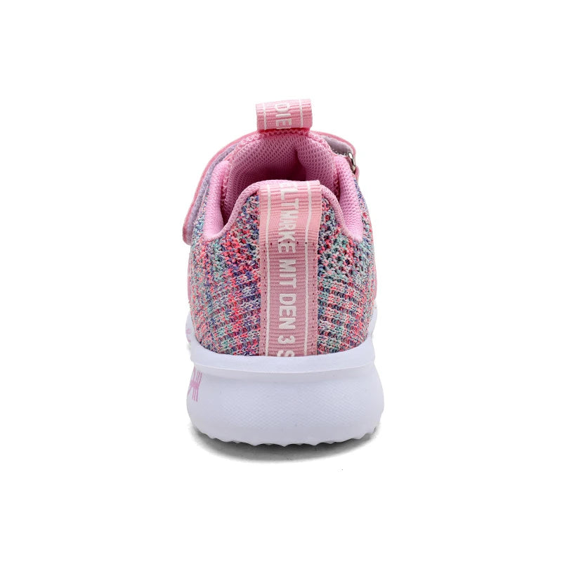 Girls Casual Shoes Light Mesh Sneakers Kids Summer