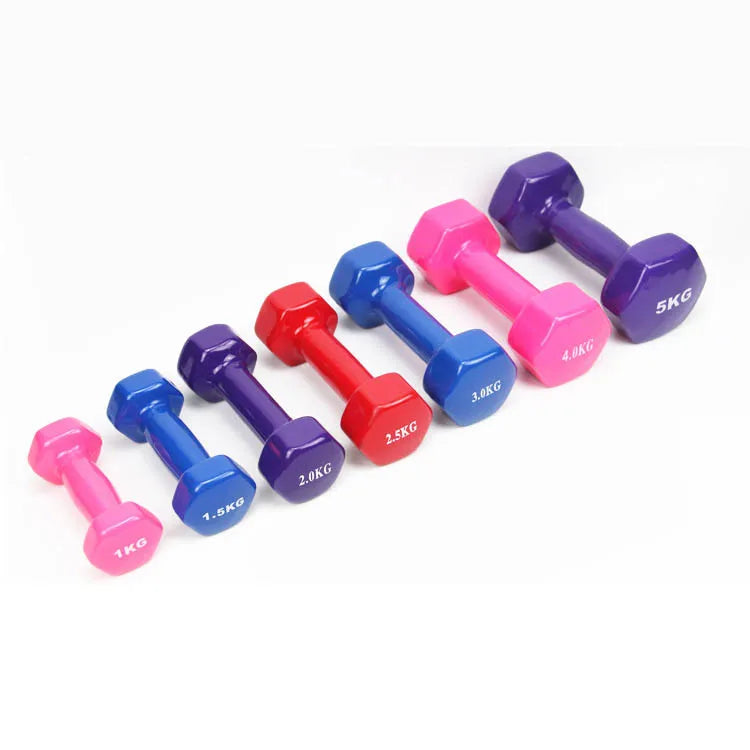 2kg 2.5kg 3kg Fitness Dumbbell Set Non-Slip Dumbbells