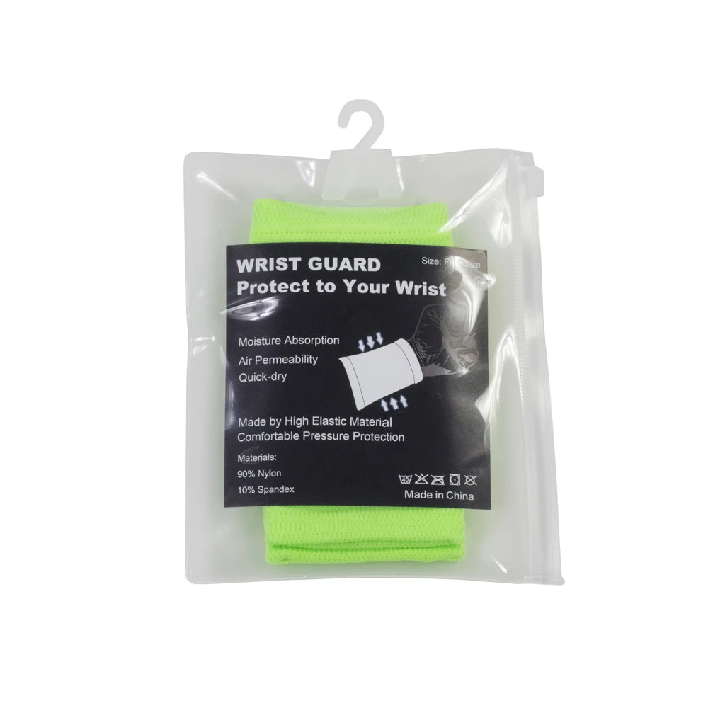 Unisex Elastic Wrist Sweatband, 9 Colours
