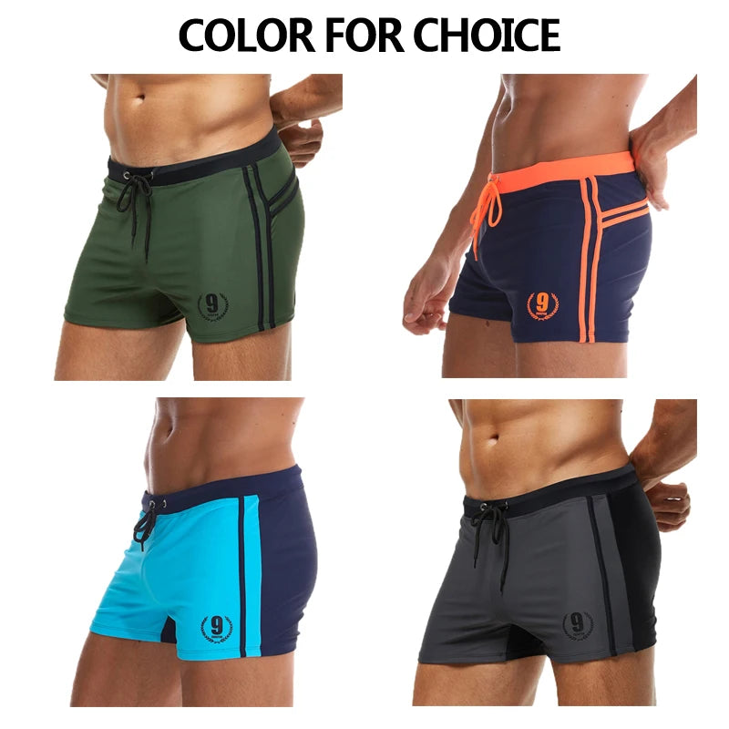 Men's Adjustable-Waist Swim Trunks, M-2XL, image 6 of 24