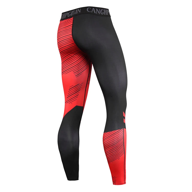 Men's Quick-Dry Compression Running Tights
