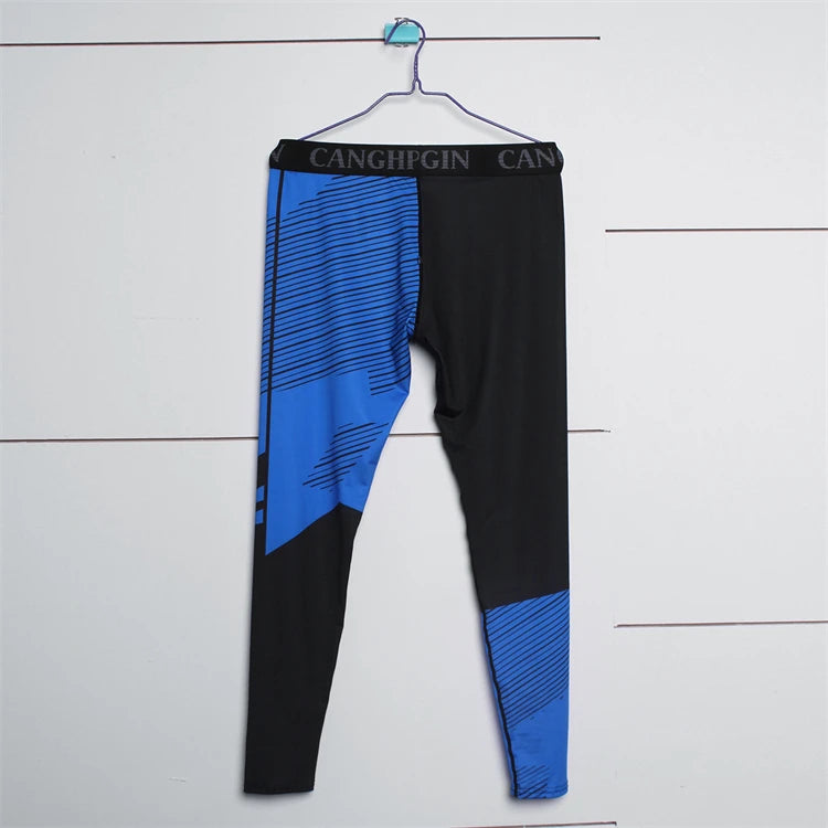 Men's Quick-Dry Compression Running Tights, image 20 of 35