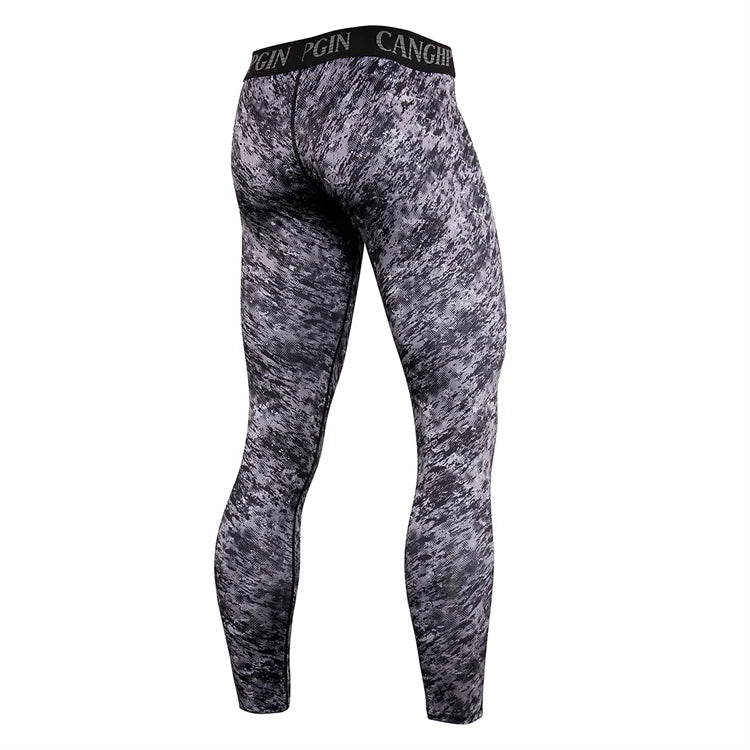 Men's Quick-Dry Compression Running Tights, image 17 of 35