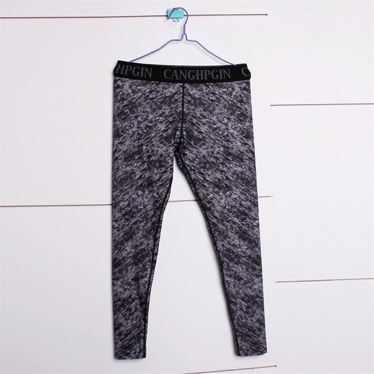 Men's Quick-Dry Compression Running Tights