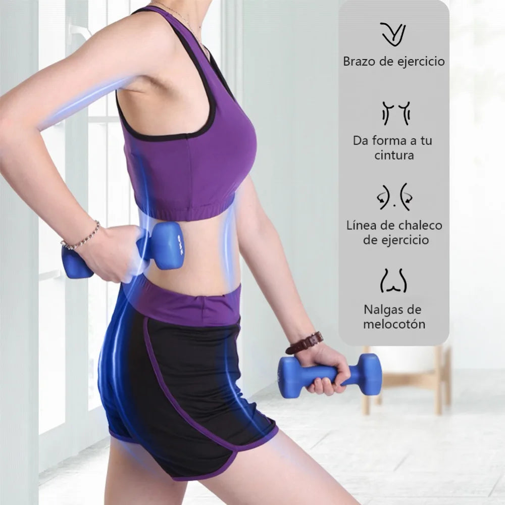 Non-Slip Fitness Dumbbell, 2kg, 2.5kg or 3kg