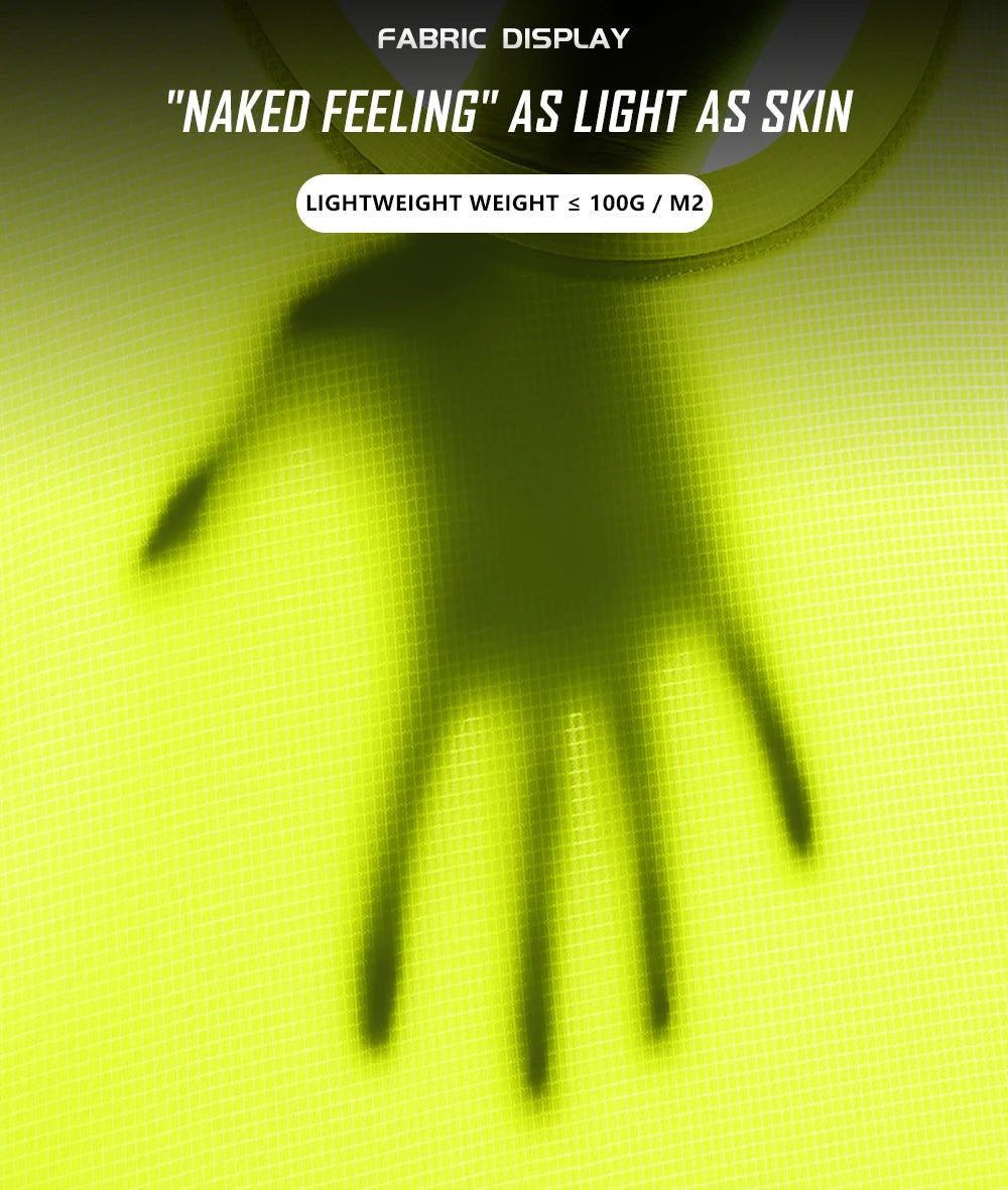 Summer Ice Silk Long Sleeve T-Shirt Men 2023