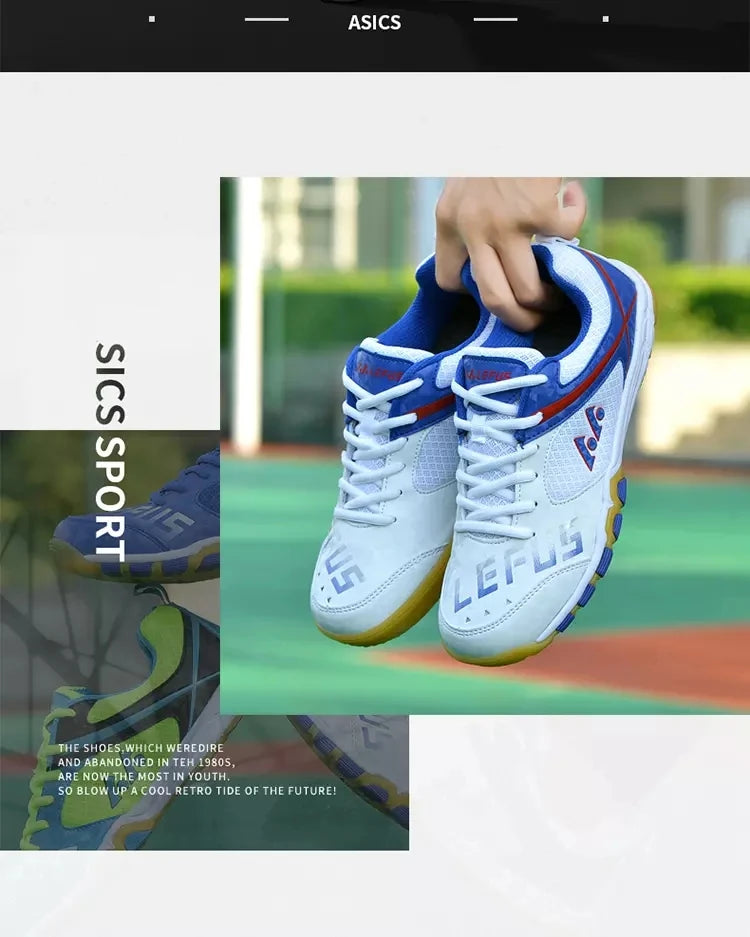 Unisex Non-Slip Table Tennis Shoes, EU 36-45