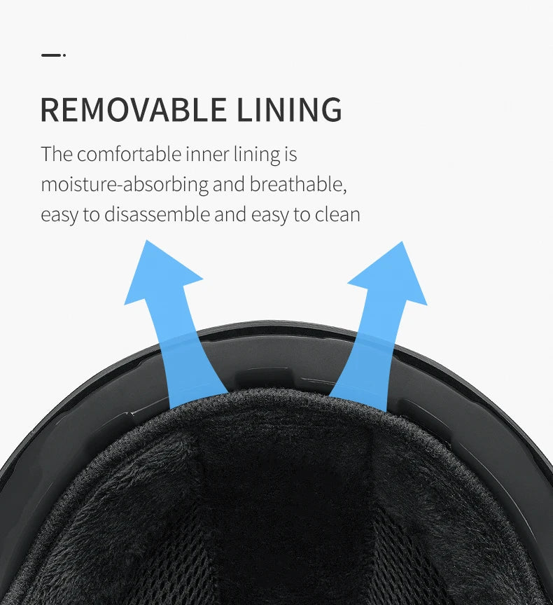 COPOZZ New Ski helmet Cartoons Half-covered Anti-impact Safety