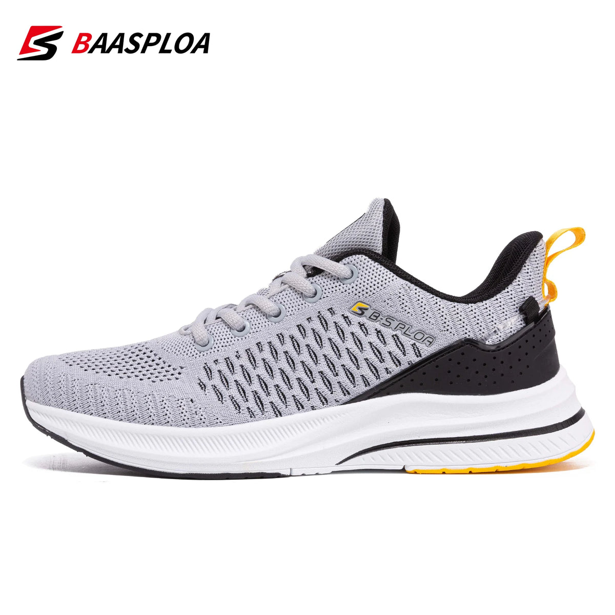 Baasploa Men's Lightweight Running Trainers, image 2 of 14