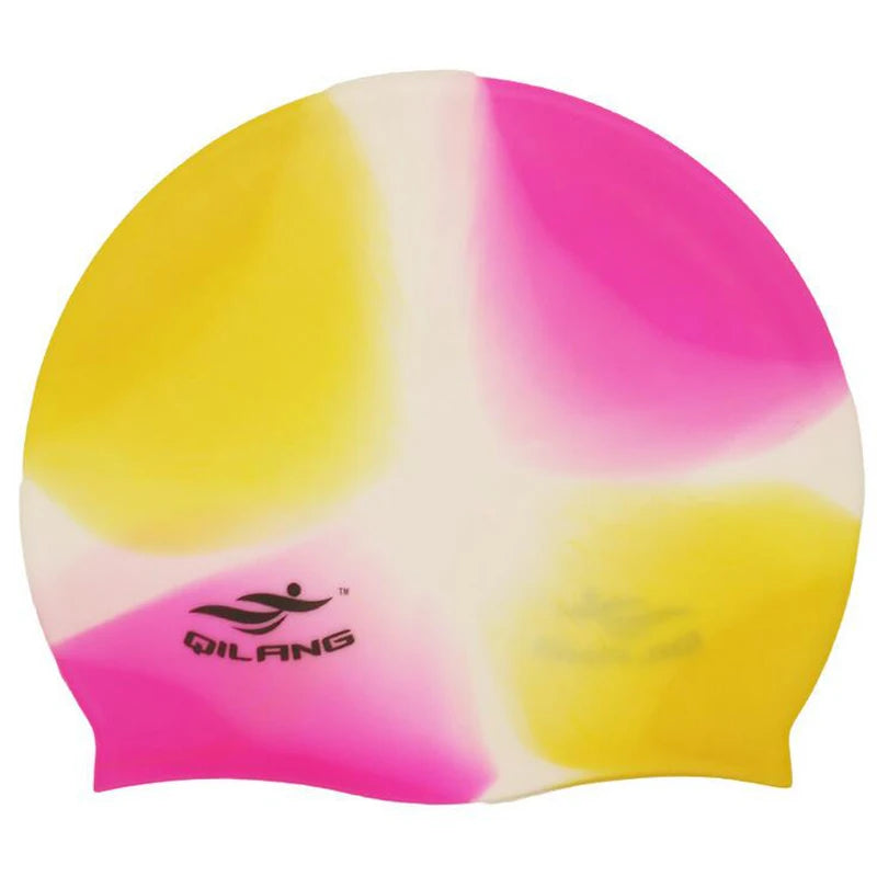 Adult Silicone Swimming Cap, 10 Colours