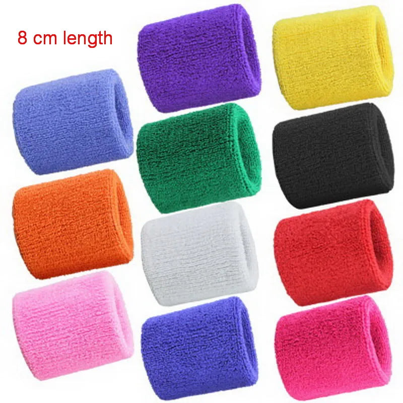 1Pcs Wrist Sweatband Tennis Sport Wristband Volleyball Gym