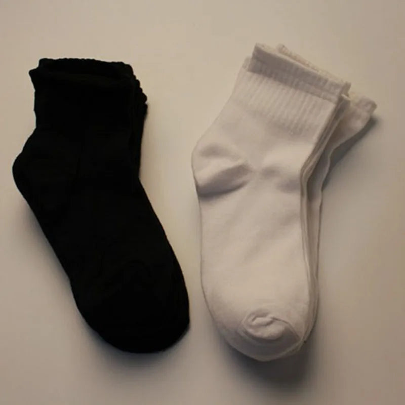 Men's All-Season Cotton Business Socks, 5 Pairs, image 5 of 10