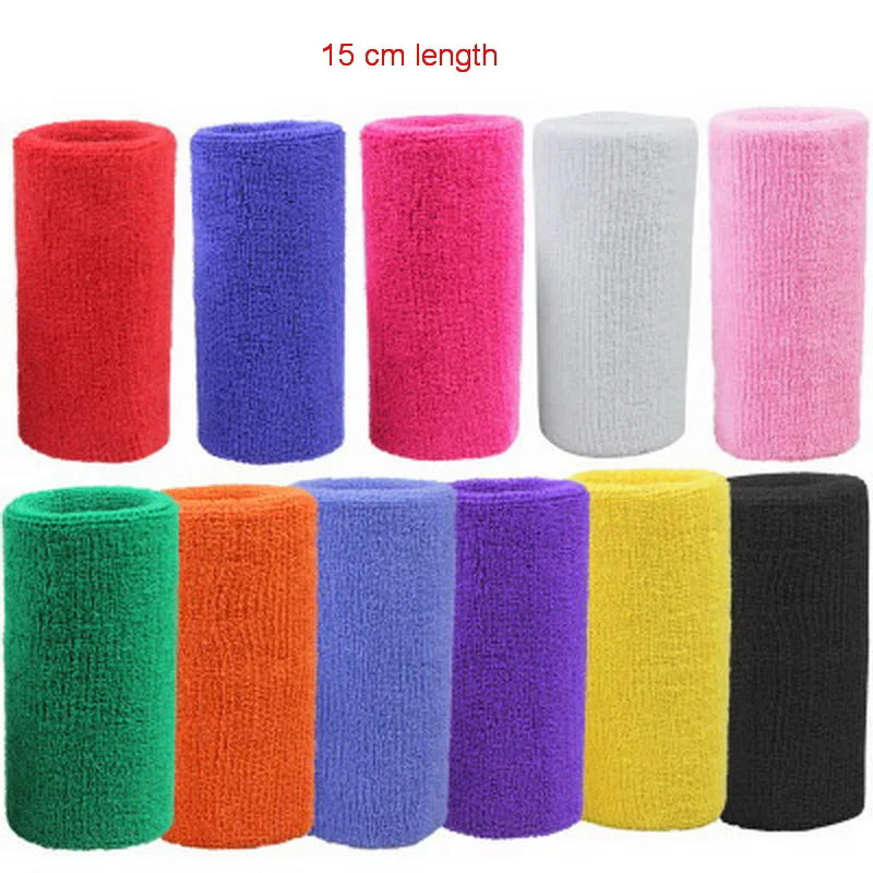 1Pcs Wrist Sweatband Tennis Sport Wristband Volleyball Gym