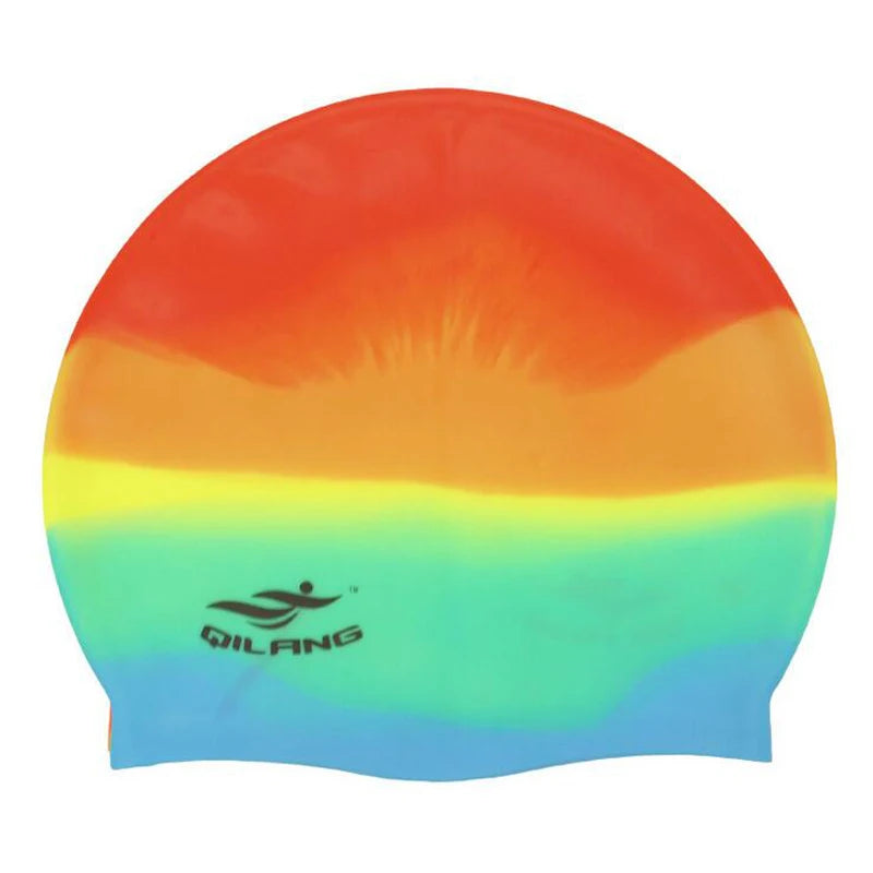 No Fog Head Silicone High-quality Swimming Cap Adults