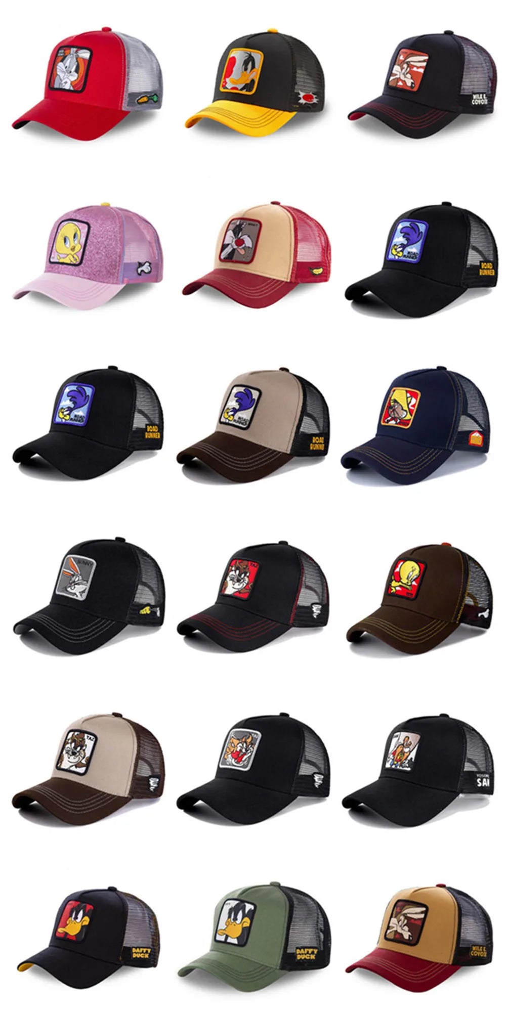 Hot Sale Unisex Anime Cartoon Cap High Quality