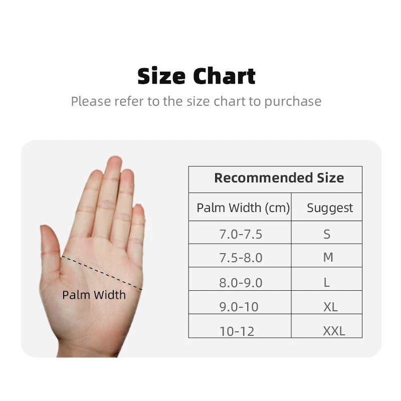 ROCKBROS Cycling Gloves Half Finger Shockproof Wear Resistant