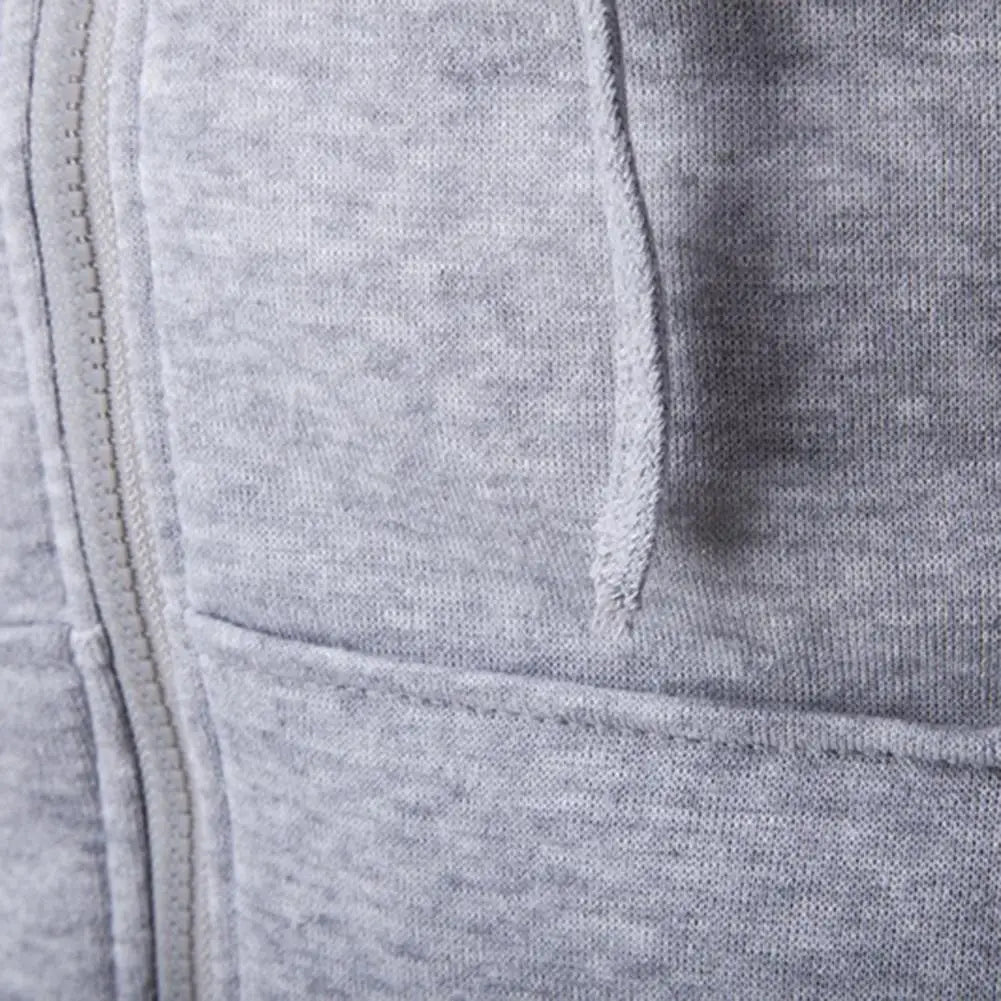 Autumn Men Sweatshirts Long Sleeve Jacket Hoodie Zipper