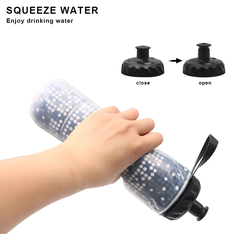 Bicycle Water Bottle Dual Layer Thermal Keep Hot