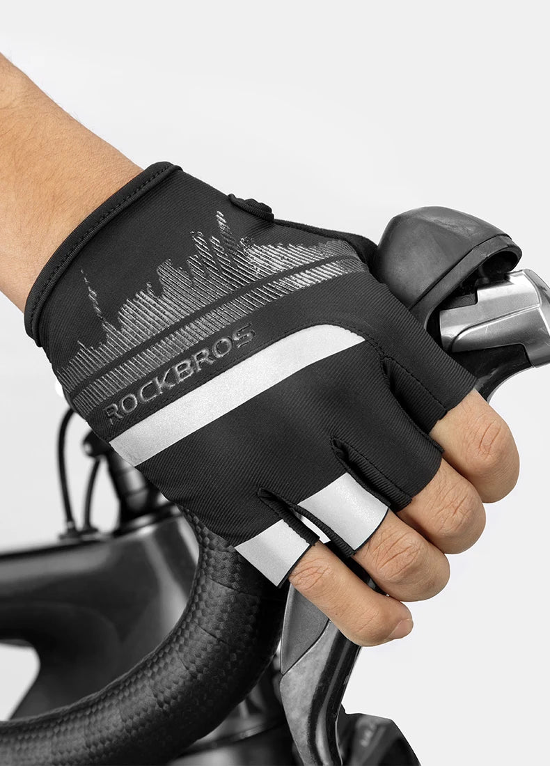 ROCKBROS Half-Finger Padded Cycling Gloves